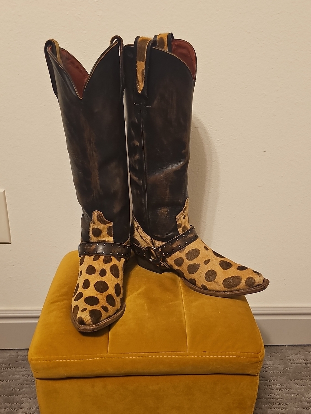●●FREEBIRD COWBOY STUDDED BOOTS SIZE 9●●